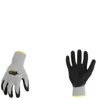 Ironclad SKCSN-01 XS COMMAND Sandy Nitrile Knit Gloves, Touchscreen, Vend Packed, Gray & Black, Size X Small