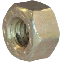 L9 Hex Nuts Cadmium Yellow & Wax Alloy (Usa) (Inch)