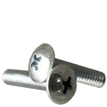 Machine Screw, Truss Head Phillips, Zinc Cr+3 