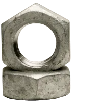 HEX JAM NUT HOT DIPPED GALVANIZED