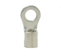 #10 Ring Terminals,AWG 12-10 Brazed Seam Non-Insulated Copper Wire Connectors