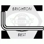 Metric Hex Keys 6150 Crv Alloy, Long Arm, Black (Import)