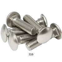 316 Stainless Steel Carriage Bolts