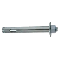 Sleeve Anchor, Hex Nut, Zinc Cr+3 (Inch)