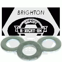 Thru-Hardened Flat Washer M12 Zinc Plated