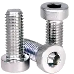 Metric Stainless A2 Low Head Socket Cap, Din 7984
