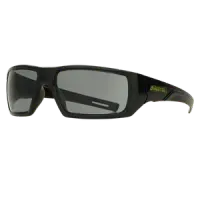Ironclad EYF-BKS BRONX Full Frame Safety Glasses, Anti-Scratch/Anti-Fog, Smoke Lens