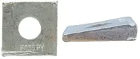 Square Beveled F436 Hardened Washer, Hdg (Inch)