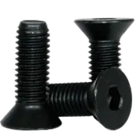 Metric 10.9 Flat Socket Cap, Iso 10642, Thermal Black Oxide, Alloy