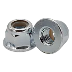 Metric Class 8, Non Serrated, DIN 6926, Zinc CR+3