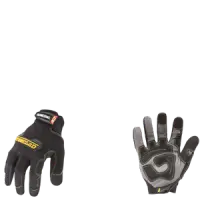 Ironclad GUG-01-XS General Utility Gloves, Reinforced Palm, Black, Size X-Small