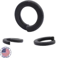 Split Lock Washer (Usa), Regular, Heat Treated, Plain (Inch)