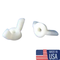 USA Nylon Wing Nuts, Plain