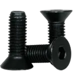 Metric 10.9 Flat Socket Cap, Iso 10642, Thermal Black Oxide, Alloy