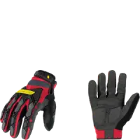 Ironclad IEX-MIGR5-08-4XL Command Impact 360 Cut A6 Gloves, Touchscreen, Red & Black, Size 4X Large