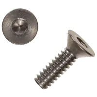 Metric Stainless A2 Flat Socket Cap, Din 7991