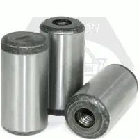 Metric Dowel Pins, Through Hardened, Pull Out, Din 7979, Plain, Alloy