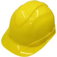 Bullhead Safety™ Head Protection – Yellow Cap Style Hard Hat