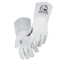 Pearl White Grain Goatskin TIG Glove XLarge