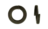 Split Lock Washer, Regular, Plain (Inch)