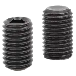 Metric Flat Point Socket Set Screws, 45H Iso 4026 / Din 913