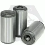 Metric Dowel Pins, Through Hardened, Pull Out, Din 7979, Plain, Alloy