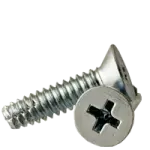 Thread Cutting Screw, Type F, Zinc, Low Carbon 