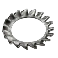 Metric Din 6798A External Tooth Serrated Lockwasher Zinc Cr+3