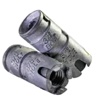 Expansion Shield Anchor, Single, Zinc Alloy (Inch)