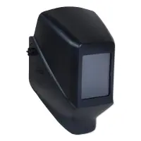 WH10 HSL 100 Passive Welding Helmet, SH10, Black, HSL 100, Fixed Front, 4-1/2 x 5-1/4