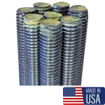 USA F1554 Grade 55 S1 Threaded Rod, Plain (Inch)