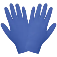 Royal Blue Disposable Gloves – X-Large