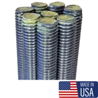 USA‑Made F1554 Grade 55 S1 Threaded Rod – Plain Finish
