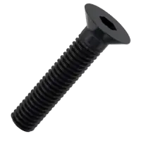 Flat Head Socket Cap M6-1.0 X 12 Din 7991 12.9 Alloy