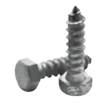 Hex Lag Screw, Hot Dip Galvanized, Low Carbon