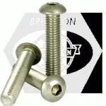 Metric Stainless A2 Button Socket Cap, Iso 7380