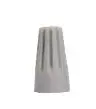 Grey 25-001 WireGard Screw Connectors, 22-16 AWG, Electrical Wire Nut