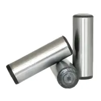 Metric Dowel Pins, Through Hardened, Din 6325, Plain, Alloy