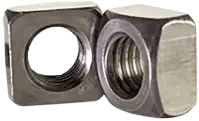 Grade 2 Square Nut, Plain (Inch)