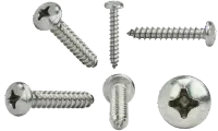 Phillips Pan Sheet Metal Screw A 6X1/2 18.8