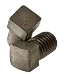 Cup Point Square Head Set Screw, Plain 
