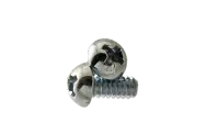 Machine Screw, Round Head Phillips, Zinc Cr+3 (Inch)