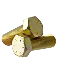 Hex Tap Bolt, Grade 8, Zinc-Yellow(Inch)