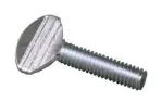 Thumb Screw, Type B, No Shoulder, Zinc Cr+3 