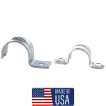 EMT Pipe Straps Pre-Galvanized (USA)