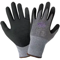 Tsunami Grip® General Purpose Gloves Nitrile Palm, 15-Gauge Nylon/Spandex, FDA Compliant