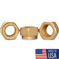 L9 Collar Lock nuts Cad. Yellow & Wax (usa)