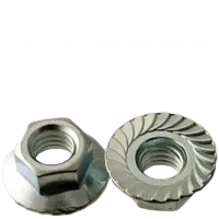 SERRATED FLANGE LOCKNUT ZINC