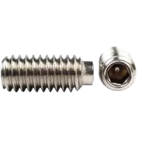 Half Dog Socket Set Screws, Stainless Steel 18 8 (Inch)