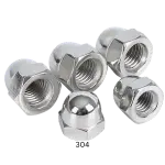 Metric Stainless 304, (1 Piece), DIN 1587